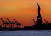 Nueva York. Gr�as de p�rtico