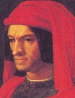 Lorenzo el Magnfico. Por Agnolo Bronzino. Museo Mediceo