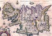 Mapa Islandia. Carolo