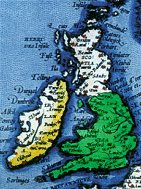 Mapa islas britnicas