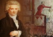 Robespierre y guillotina