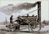 Locomotora modelo Rocket de Stephenson
