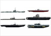 Modelos de U Boote alemanes
