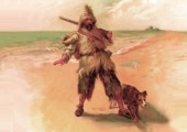 Robinson Crusoe. Huella