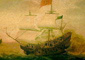 Galeón español de principios del XVII por Cornelis Veerbeck
